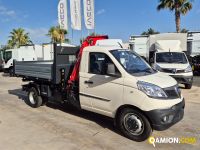 Piaggio NP6 TWB CHAS 325 LR GPL TOP WITHE | Furgone  RIBALTABILE CON GRU | SOCOM NUOVA S.R.L
