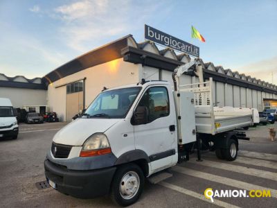 Renault MASCOTT 130.35 GRU E RIBALTABILE CASSA ATTREZZI