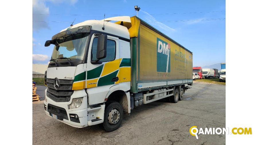 Mercedes Mod. MERCEDES Vers. MERCEDES | Motrice Cassone fisso con centina con sponda | INDUSTRIAL CARS S.P.A