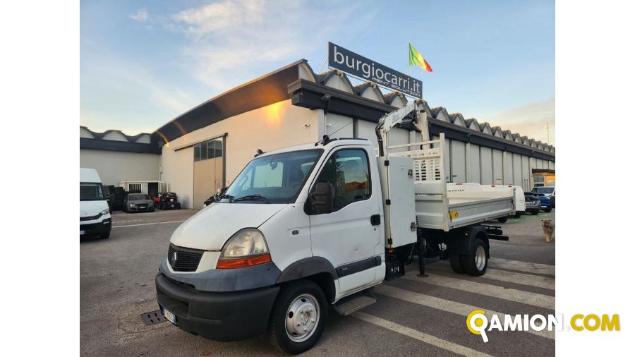 Renault MASCOTT 130.35 GRU E RIBALTABILE CASSA ATTREZZI | Altro Altro