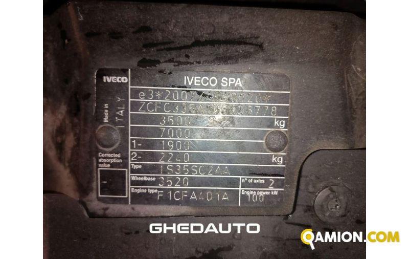 Iveco Daily V 35.14 CNG E6 2014 daily 35 S14N V H2 3520 E6(EVI) | Leggeri <= 3,5 Altro | GHEDAUTO Veicoli Industriali S.r.l.