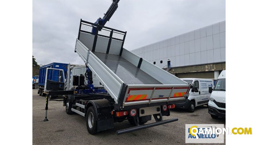 Iveco 140 140 | Motrice Cassone Ribaltabile con gru | Borgo Agnello S.p.A.