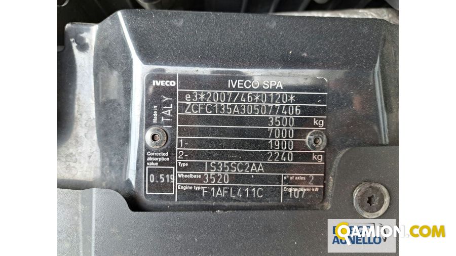 Iveco DAILY 35S15 DAILY 35S15 | Leggero Furgone > 35 q.li Altro | Borgo Agnello S.p.A.