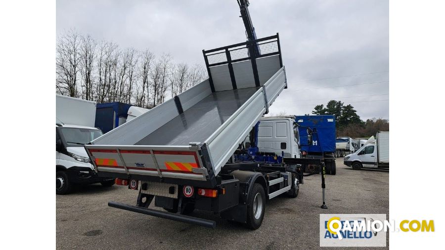 Iveco 140 140 | Motrice Cassone Ribaltabile con gru | Borgo Agnello S.p.A.