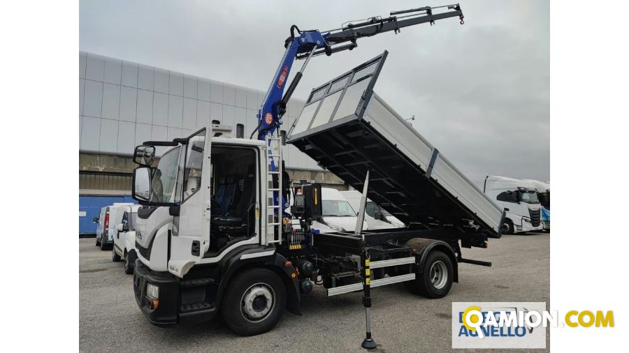Iveco 140 140 | Motrice Cassone Ribaltabile con gru | Borgo Agnello S.p.A.