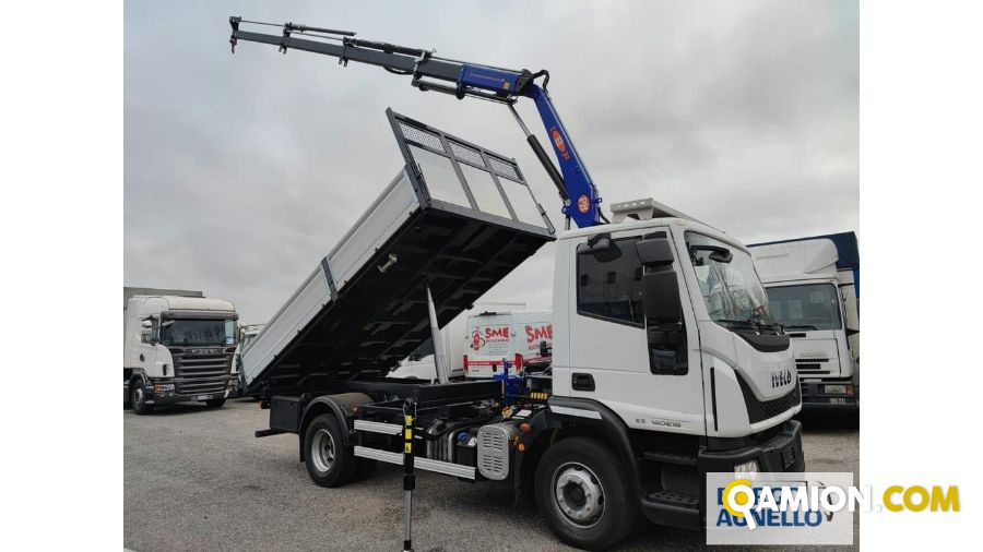 Iveco 140 140 | Motrice Cassone Ribaltabile con gru | Borgo Agnello S.p.A.