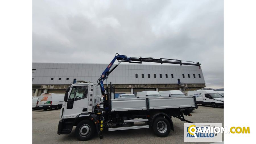 Iveco 140 140 | Motrice Cassone Ribaltabile con gru | Borgo Agnello S.p.A.