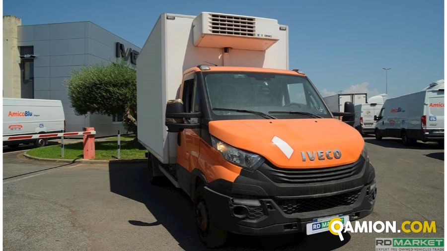 Iveco 60C14 CABINATO | Leggero Cabinato > 35 q.li Isotermico con gruppo frigo e sponda | ROMANA DIESEL SPA