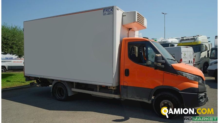Iveco 60C14 CABINATO | Leggero Cabinato > 35 q.li Isotermico con gruppo frigo e sponda | ROMANA DIESEL SPA