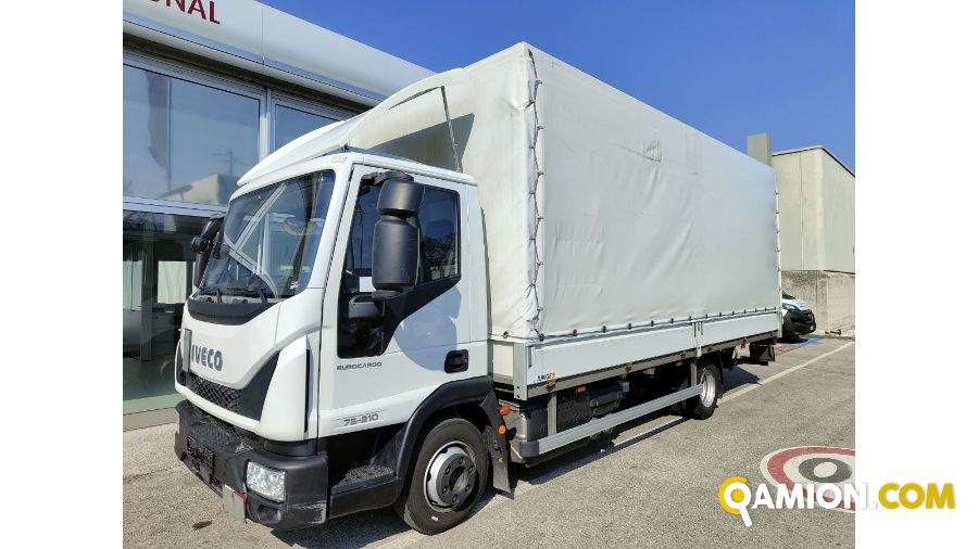 Iveco EUROCARGO eurocargo 75e21 | Leggero Cabinato > 35 q.li Cassone fisso con centina con sponda | INDUSTRIAL CARS S.P.A