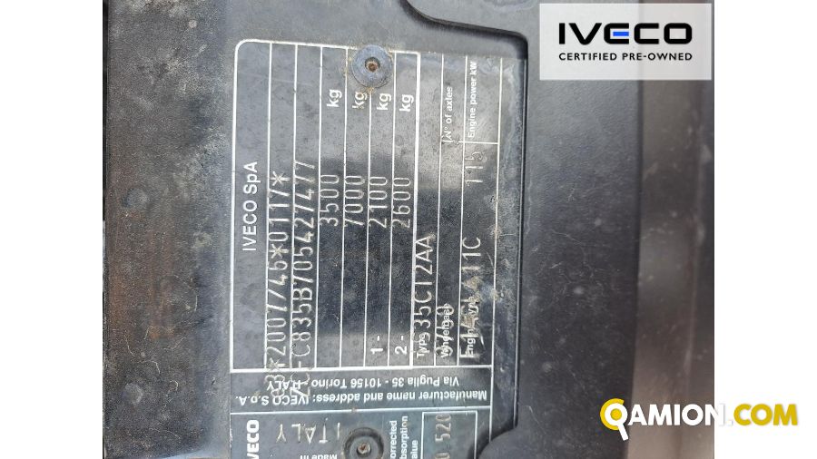 Iveco DAILY 35C16 - 3750 DAILY 35C16 - 3750 | Altro Altro | Iveco Orecchia