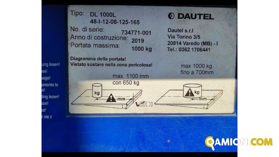 Iveco ML75E18/P BOX E SPONDA | ATL SPA
