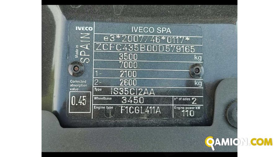 Iveco IVECO 35C15 FISSO | ATL SPA