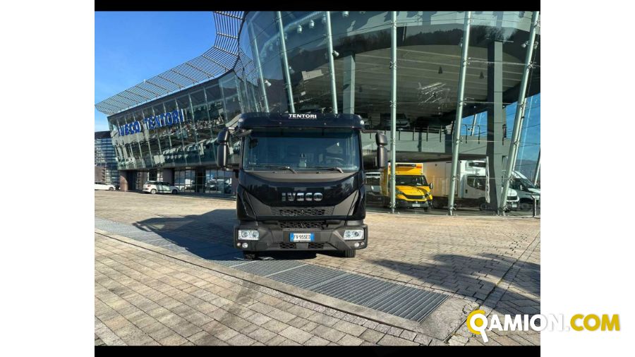 Iveco ML75E16/P - CASSONE CON GRU | TENTORI