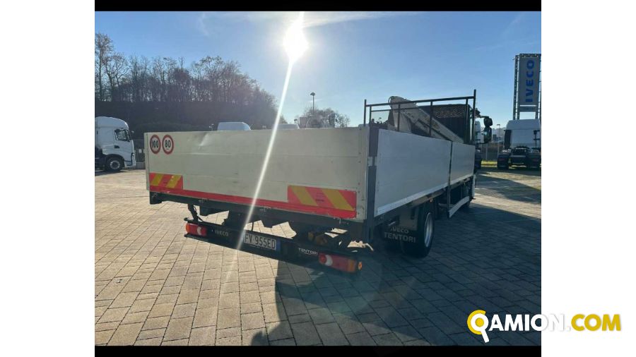 Iveco ML75E16/P - CASSONE CON GRU | TENTORI