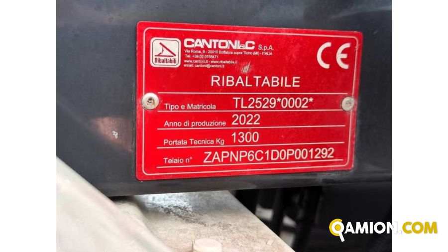 Piaggio NP6 TW 325 LR LPG TOP RIBALTABILE TRILATERALE | Milano Industrial S.P.A.