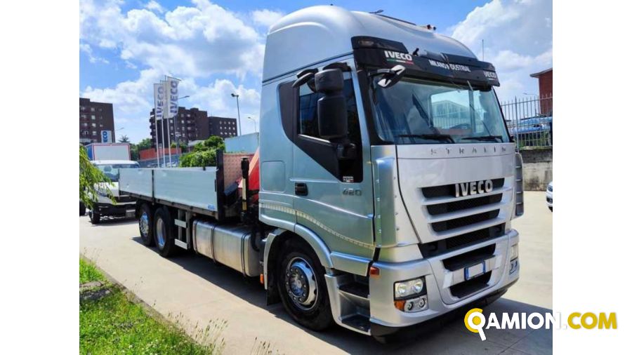 Iveco AS260S42Y/FS CASSONE CON GRU DIETRO CABINA AS260S42Y/FS CASSONE CON GRU DIETRO CABINA | Altro Altro | Milano Industrial S.P.A.
