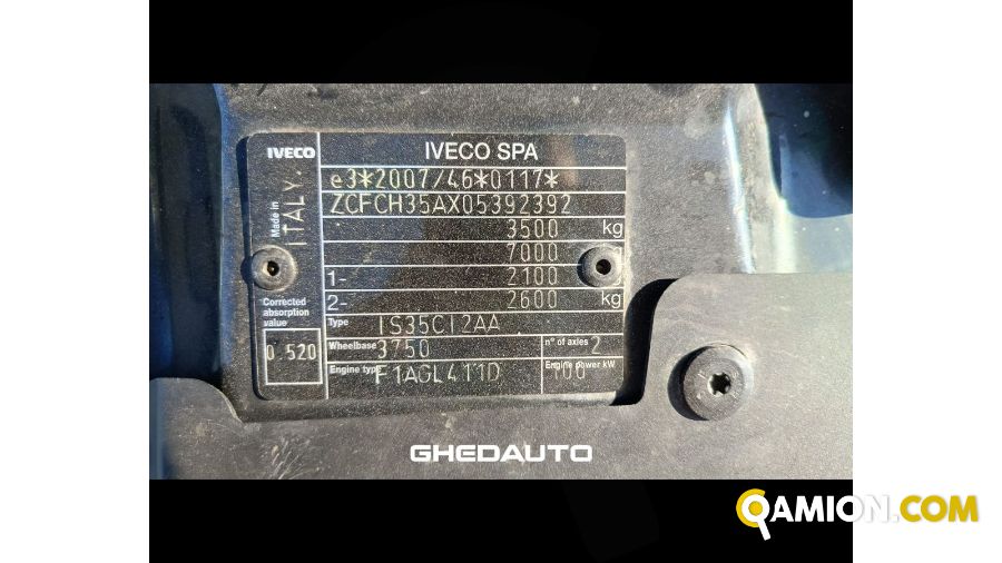 Iveco Daily V 35.14 2019 daily 35 C14H 3750 HD cab. EVId | Altro Altro | GHEDAUTO Veicoli Industriali S.r.l.