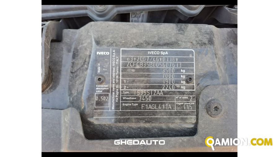 Iveco Daily V 35.16 2022 Daily 35 S16 3450 cab. LD | Altro Altro | GHEDAUTO Veicoli Industriali S.r.l.