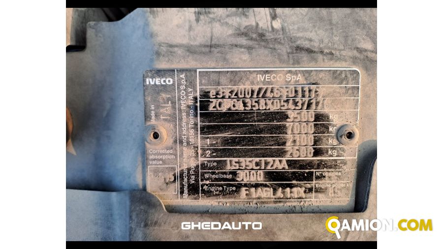 Iveco Daily V 35.12 2019 daily 35 C12 3000 cab. E6d-temp | Leggeri <= 3,5 Altro | GHEDAUTO Veicoli Industriali S.r.l.