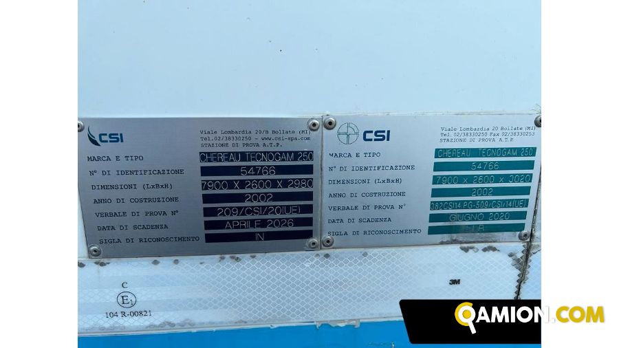 Chereau RIMORCHIO RIMORCHIO | Altro Altro | S.G. TRADING S.R.L.