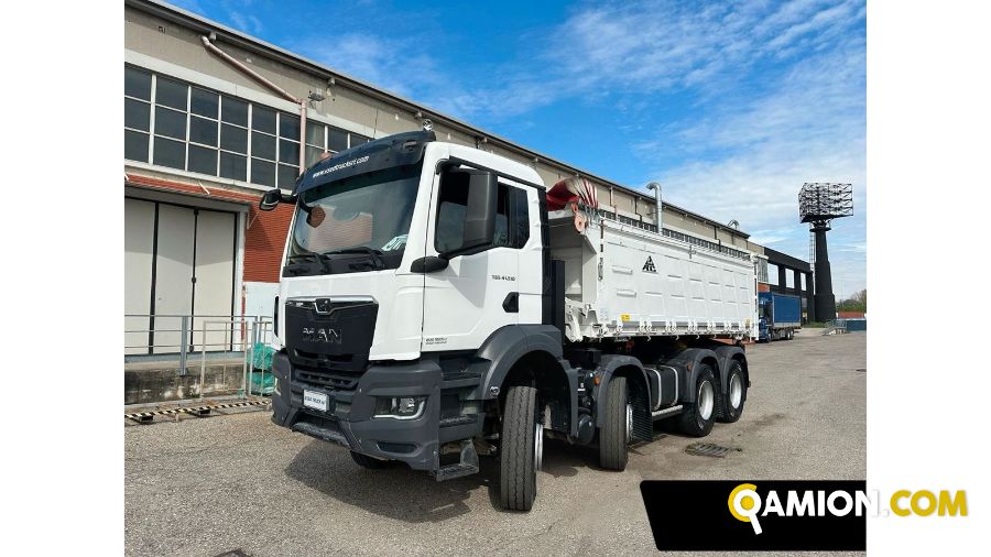 Man TGS 8x4 Ribaltabile trilaterale 2022 | USED TRUCK S.R.L.