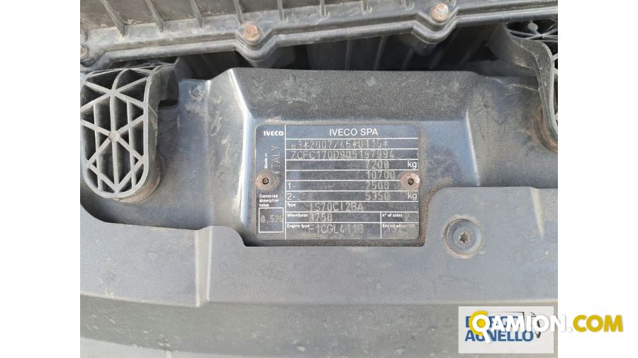 Iveco DAILY daily 70c18 | Motrice Cassone fisso con centina | Borgo Agnello S.p.A.