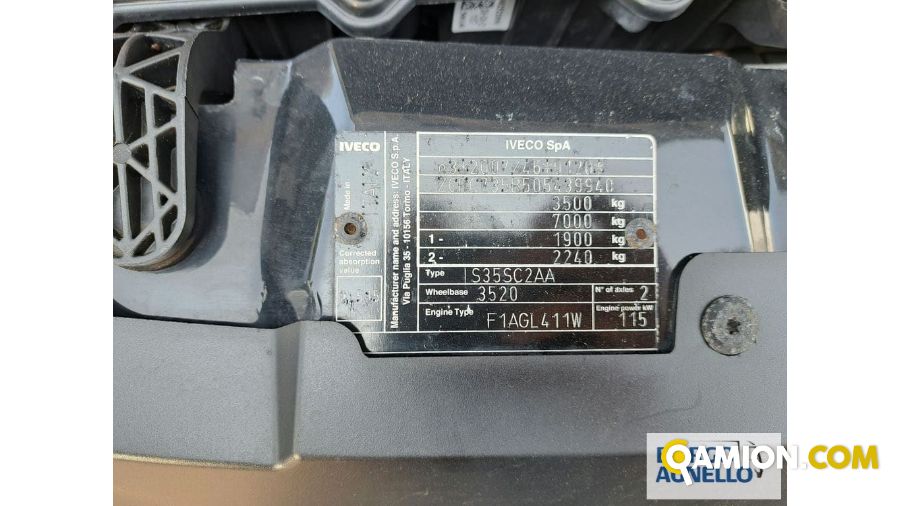 Iveco DAILY 35S16 DAILY 35S16 | Leggero Furgone > 35 q.li Altro | Borgo Agnello S.p.A.