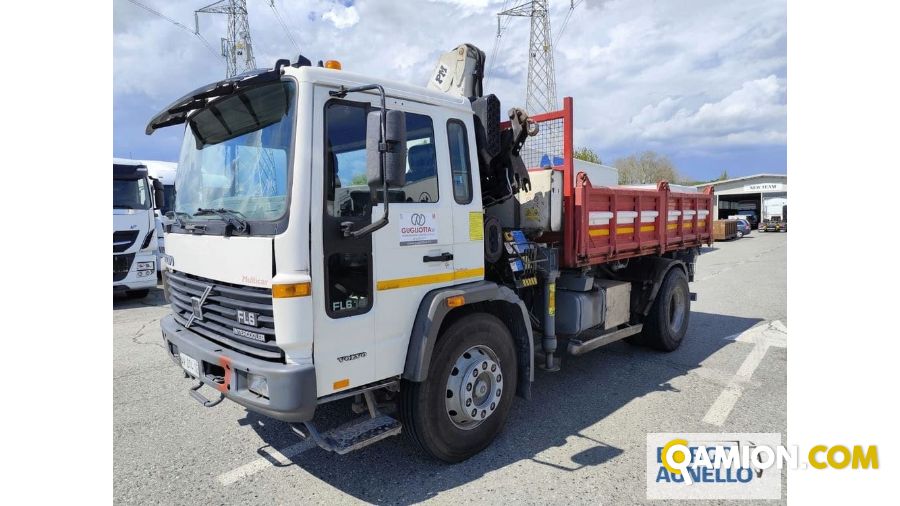 Volvo FL6 FL6 | Motrice Cassone Ribaltabile con gru | Borgo Agnello S.p.A.