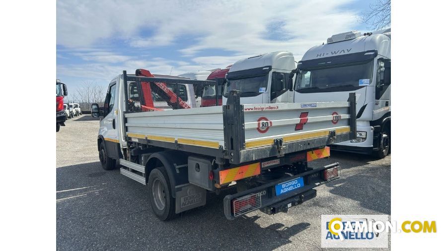 Iveco DAILY 60C18 DAILY 60C18 | Motrice Cassone Ribaltabile con gru | Borgo Agnello S.p.A.