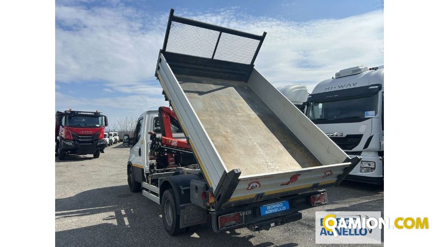 Iveco DAILY 60C18 DAILY 60C18 | Motrice Cassone Ribaltabile con gru | Borgo Agnello S.p.A.