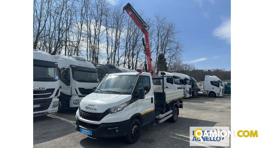 Iveco DAILY 60C18 DAILY 60C18 | Motrice Cassone Ribaltabile con gru | Borgo Agnello S.p.A.