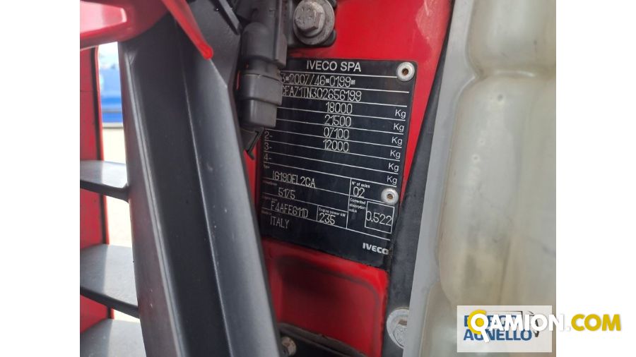 Iveco EUROCARGO ML180E32 P | Motrice Cassone fisso con centina | Borgo Agnello S.p.A.