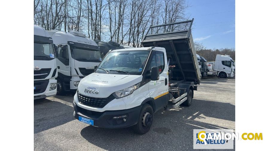 Iveco DAILY 60C18 DAILY 60C18 | Motrice Cassone Ribaltabile con gru | Borgo Agnello S.p.A.