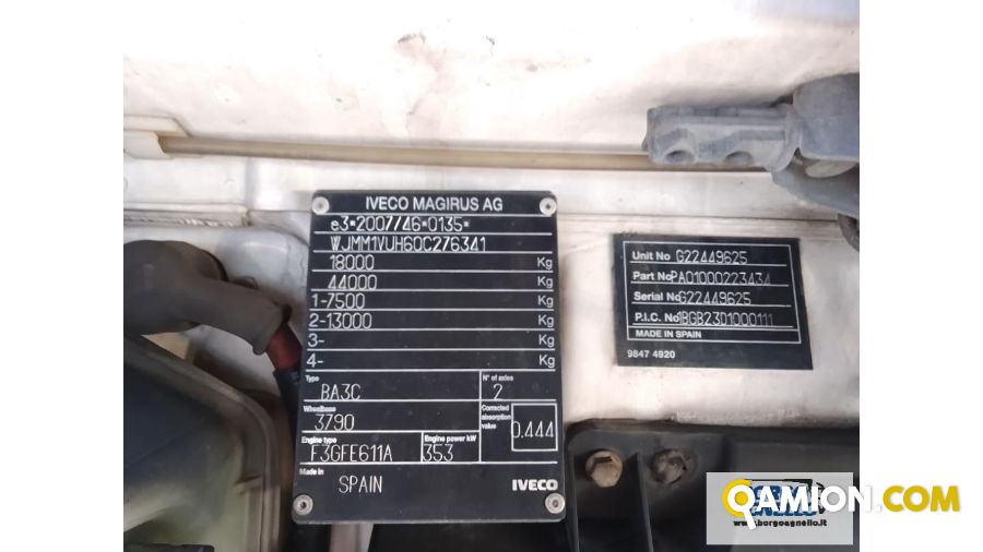 Iveco STRALIS TRATTORE AS-440S48T P STRALIS TRATTORE AS-440S48T P | Trattore Trattore mezzo d'opera | Borgo Agnello S.p.A.