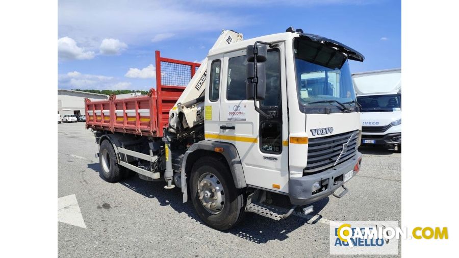 Volvo FL6 FL6 | Motrice Cassone Ribaltabile con gru | Borgo Agnello S.p.A.