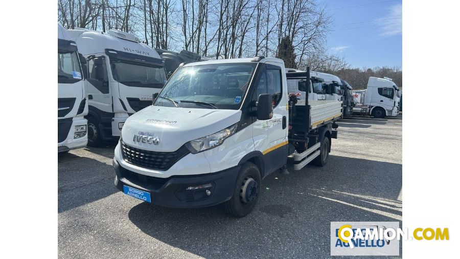 Iveco DAILY 60C18 DAILY 60C18 | Motrice Cassone Ribaltabile con gru | Borgo Agnello S.p.A.