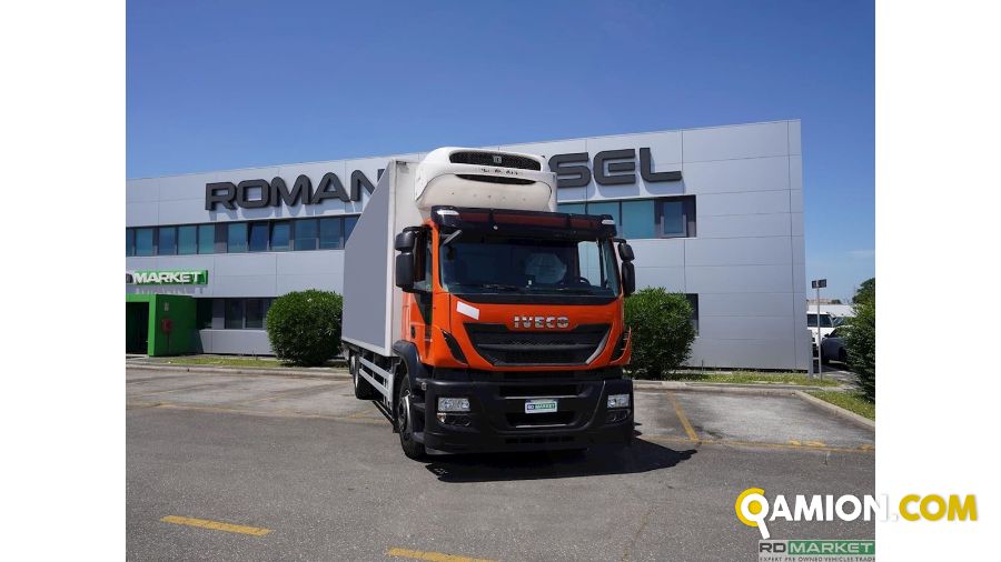 Iveco AT260S36 ISOTERMICO | Leggero Cabinato > 35 q.li Isotermico con gruppo frigo e sponda | ROMANA DIESEL SPA