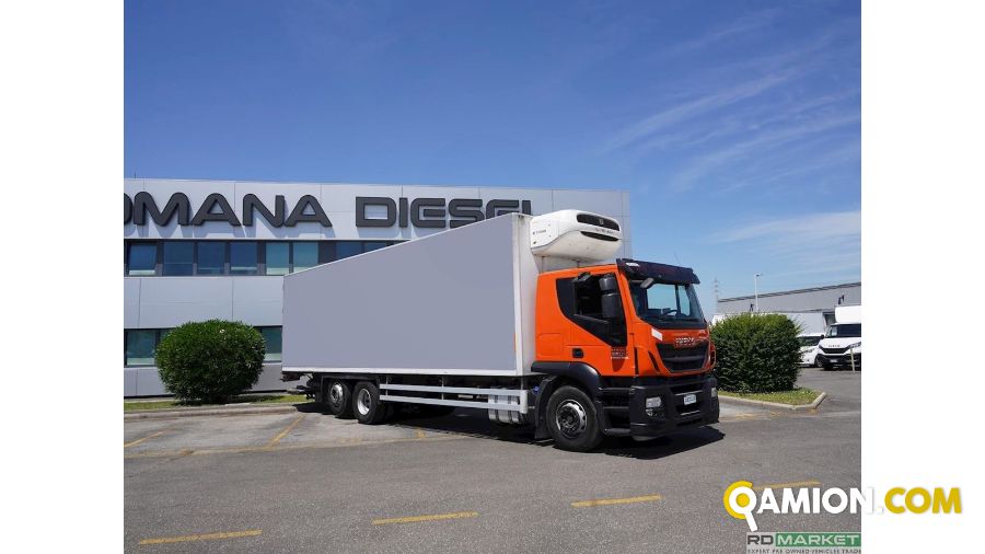 Iveco AT260S36 ISOTERMICO | Leggero Cabinato > 35 q.li Isotermico con gruppo frigo e sponda | ROMANA DIESEL SPA