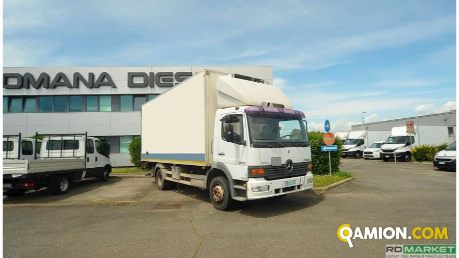 Mercedes CABINATO | Leggero Cabinato > 35 q.li Furgonato con sponda | ROMANA DIESEL SPA