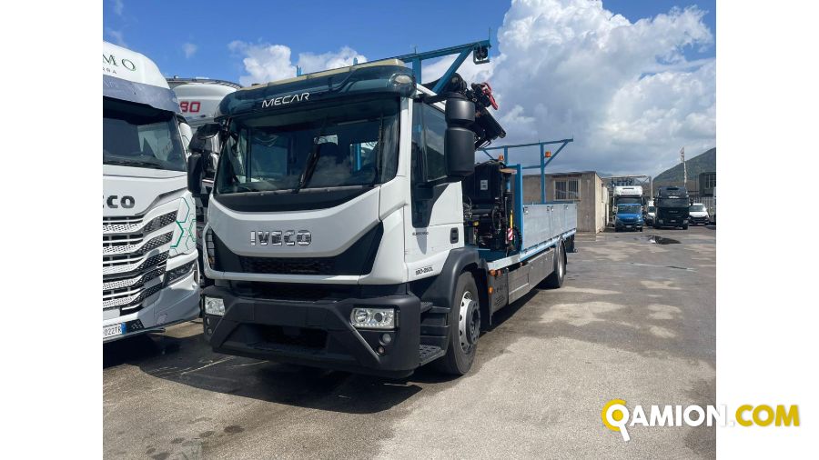 Iveco Eurocargo ML190E25/P CASSONE FISSO + GRU | MECAR SPA