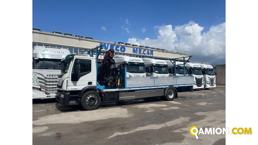 Iveco Eurocargo ML190E25/P CASSONE FISSO + GRU | MECAR SPA