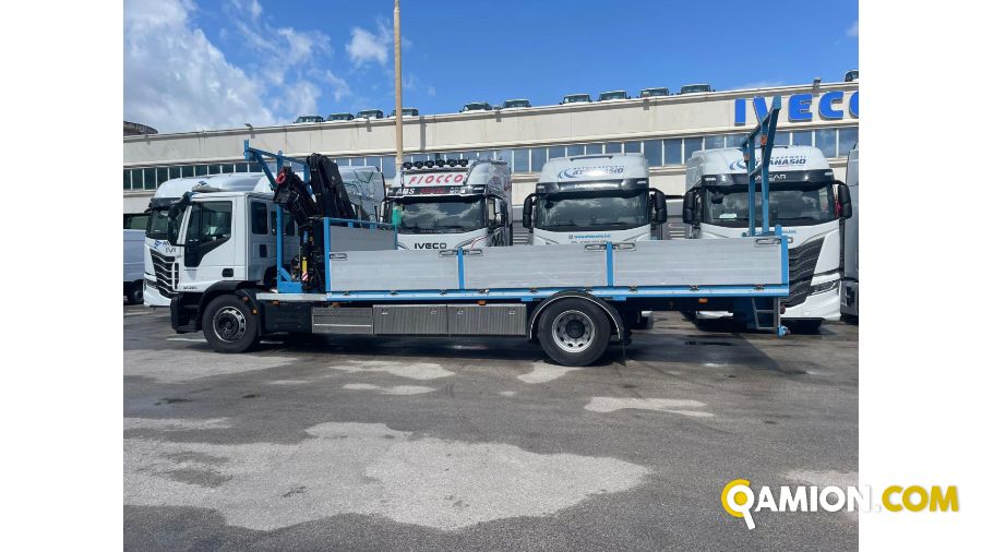 Iveco Eurocargo ML190E25/P CASSONE FISSO + GRU | MECAR SPA
