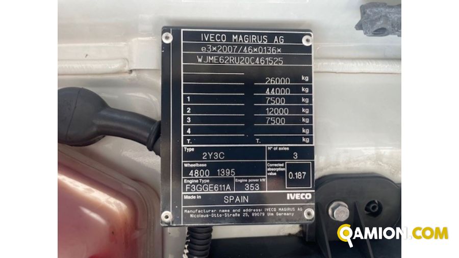 IVECO S-Way AS 260 S-Way AS 260 MOTRICE S WAY 480 CV CASE MOBILI AUTOM+INTARDER Altro | AUTO INDUSTRIALE BERGAMASCA SPA